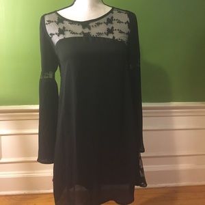 XS Belle Sleeve Mini Sheath Dress